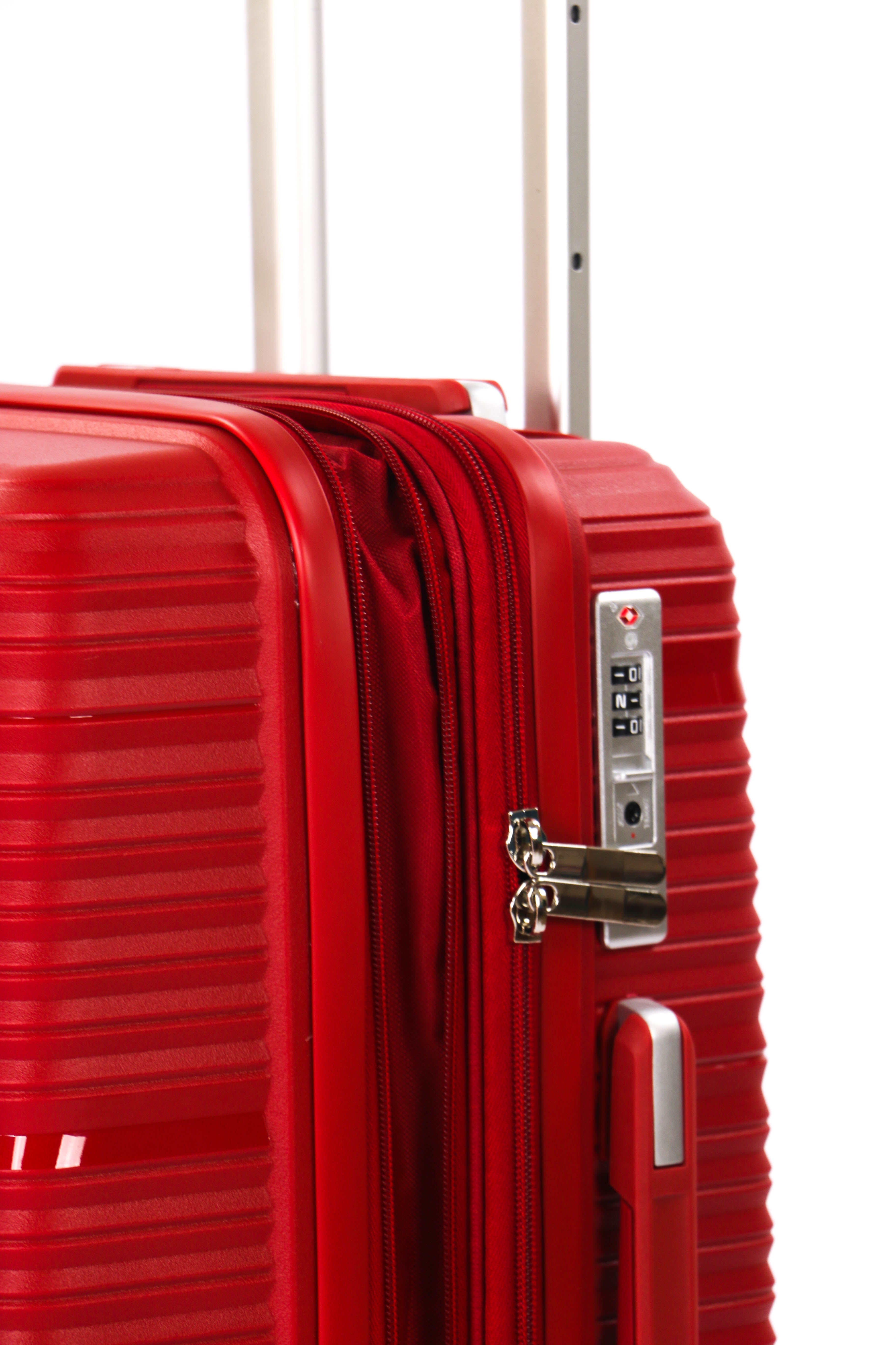 Mala de Viagem Média Expansível com Fechadura TSA | Produzida em Portugal