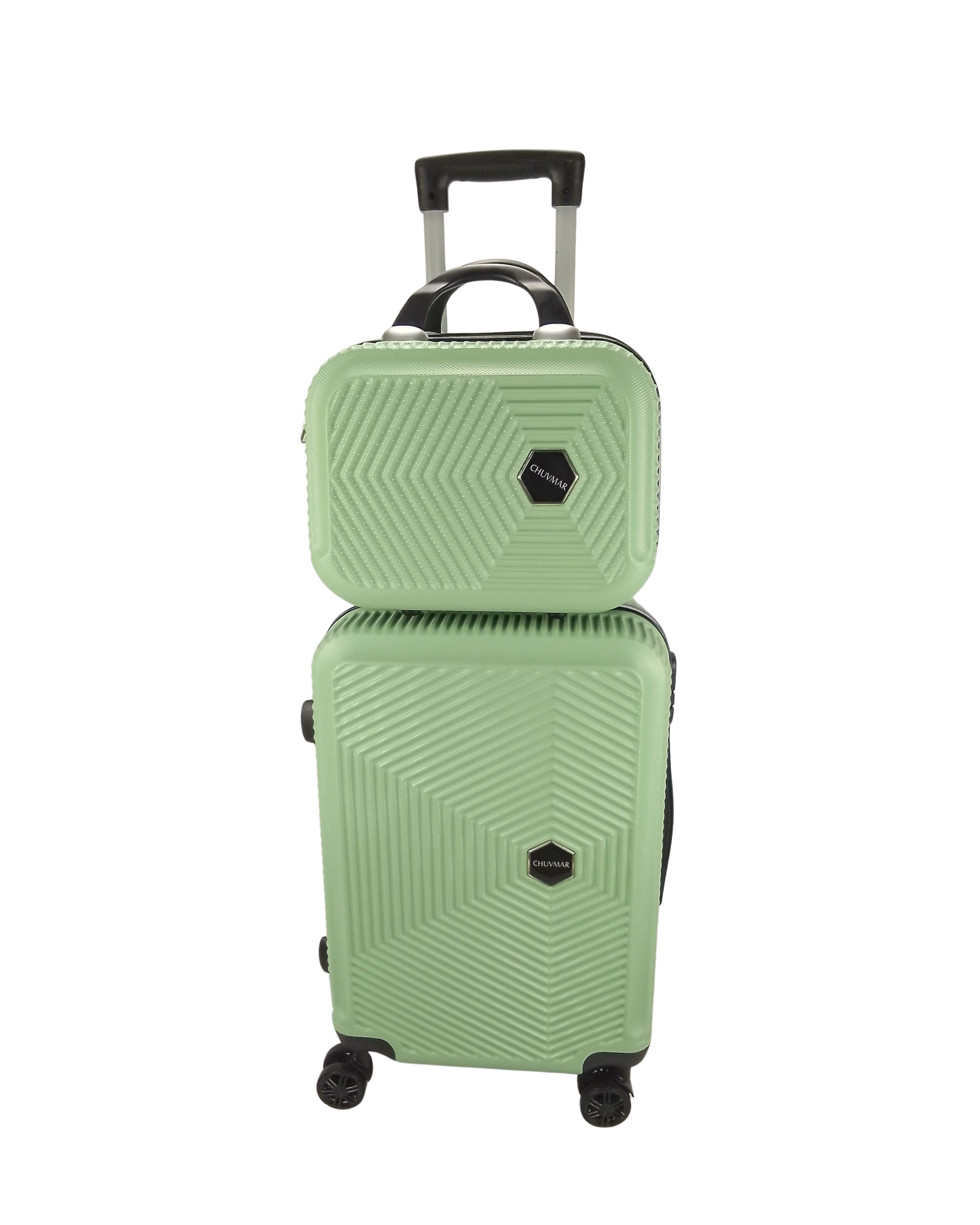 Conjunto de Mala de Cabine e Mala de Cosméticos em ABS | Produzido em Portugal