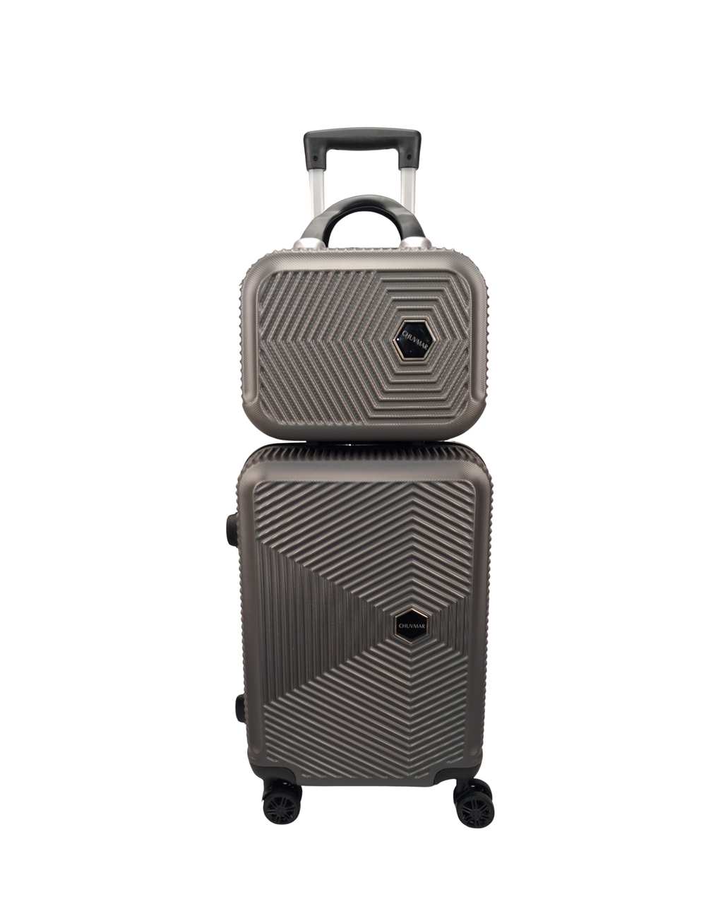 Conjunto de Mala de Cabine e Mala de Cosméticos em ABS | Produzido em Portugal