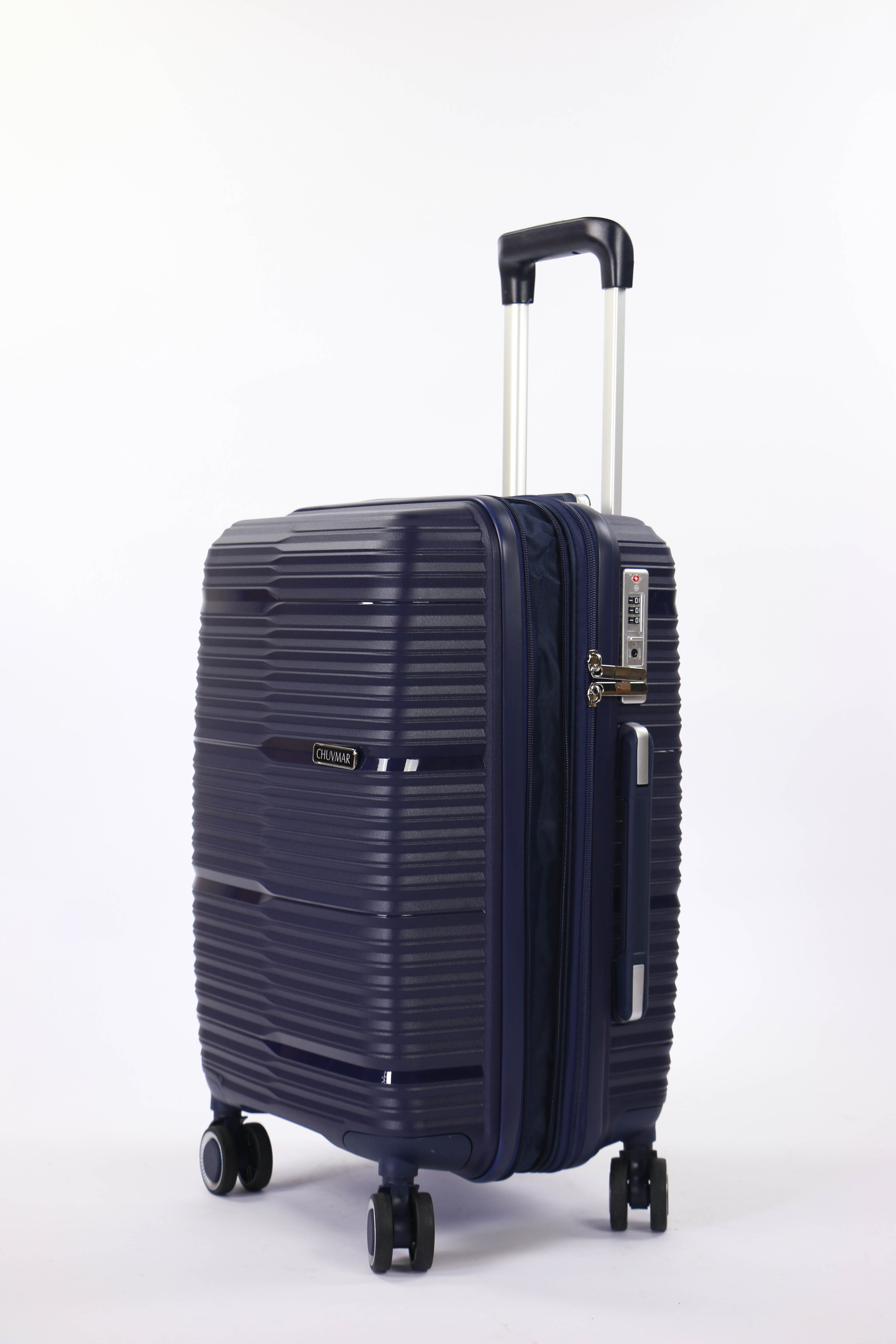 Mala de Viagem Grande Expansível com Fechadura TSA | Produzida em Portugal