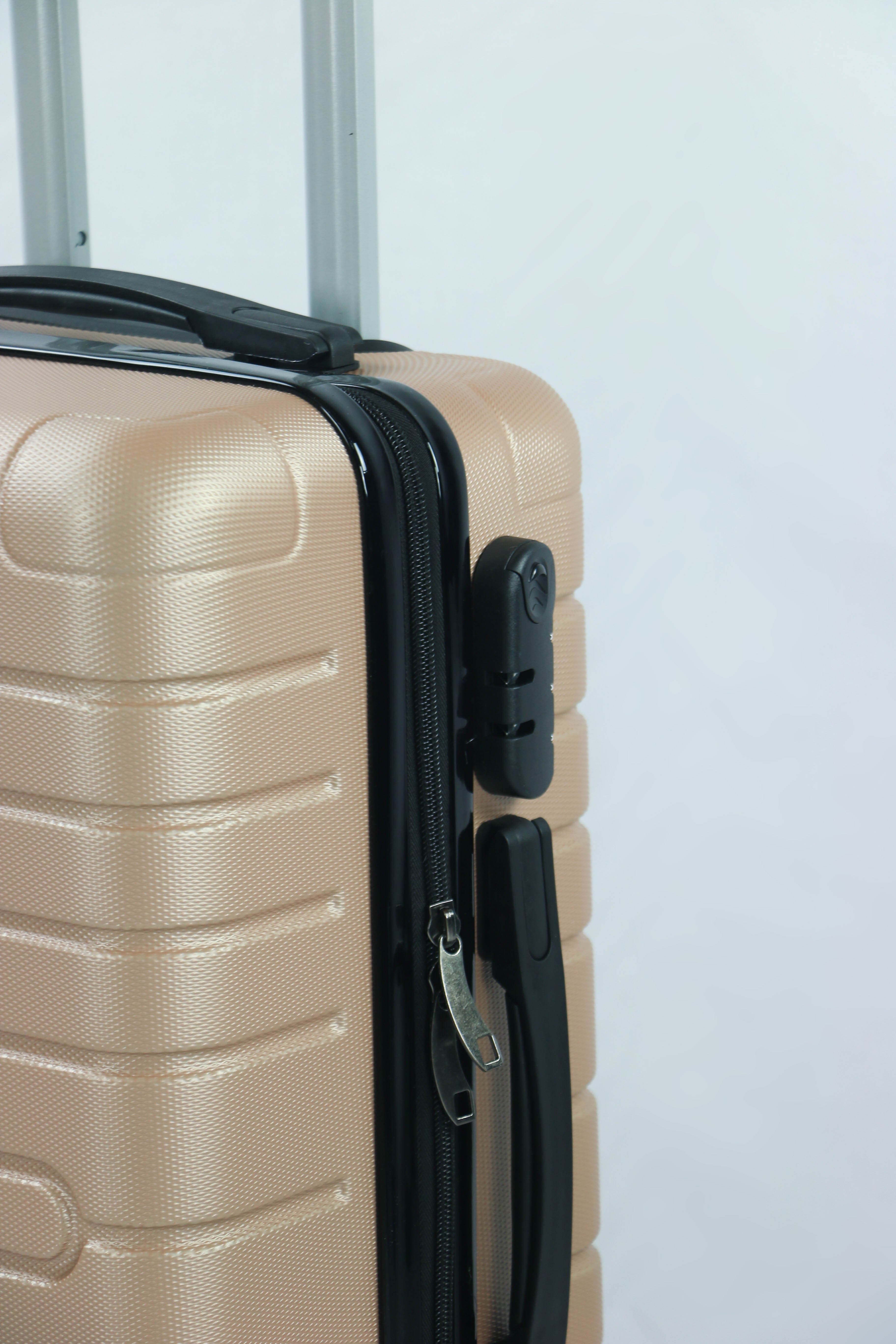 Mala de Viagem Média ABS Ultra Leve com Interior em Poliéster | Produzida em Portugal