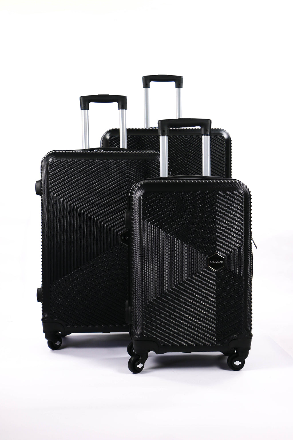 Conjunto de 3 Malas em ABS Leve com Interior em Poliéster