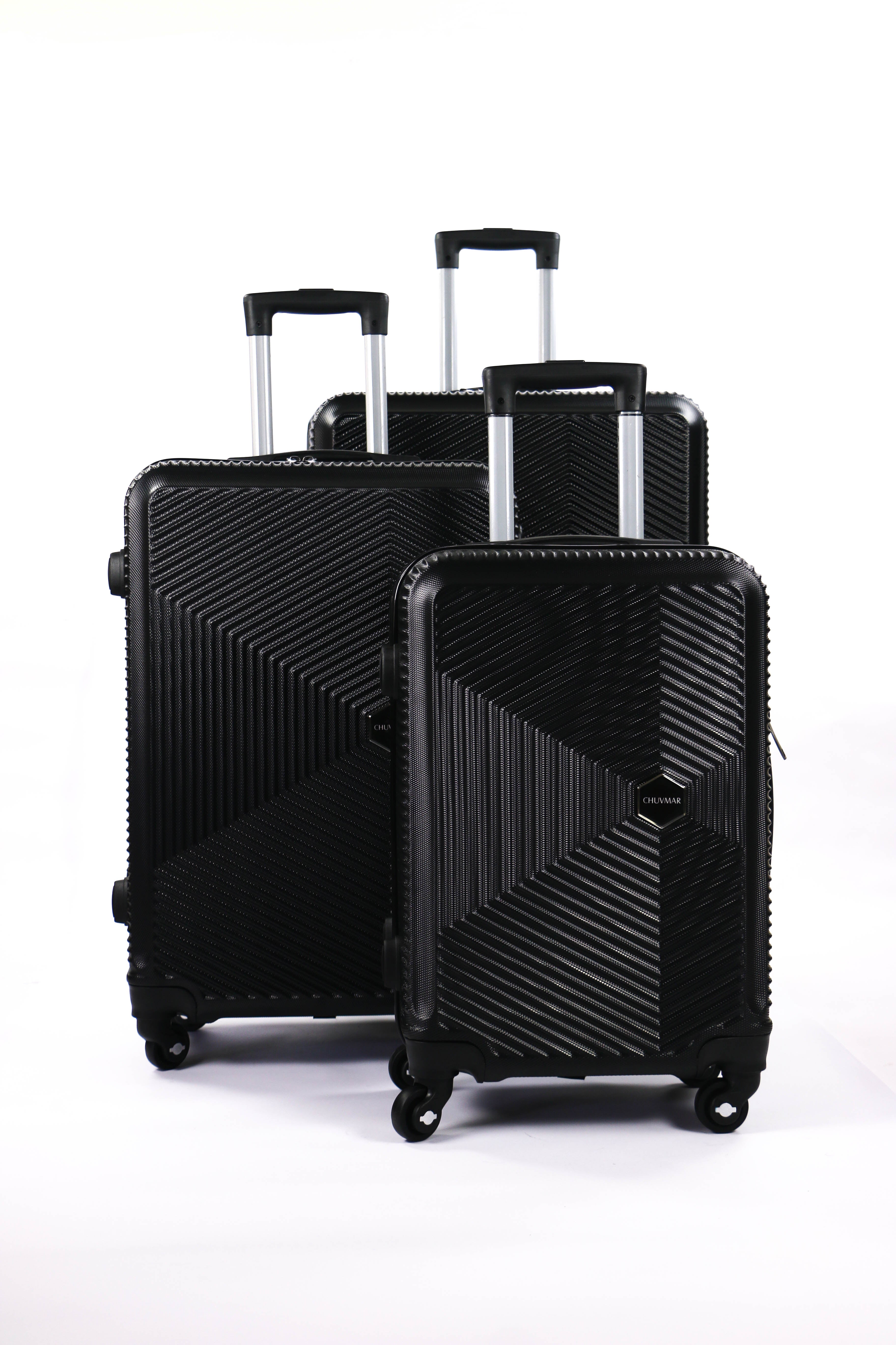 Conjunto de 3 Malas em ABS Leve com Interior em Poliéster